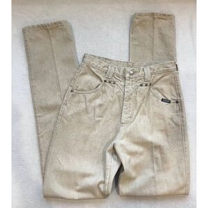 Western Vintage Roughrider Tan Jeans By Circle T 11/12